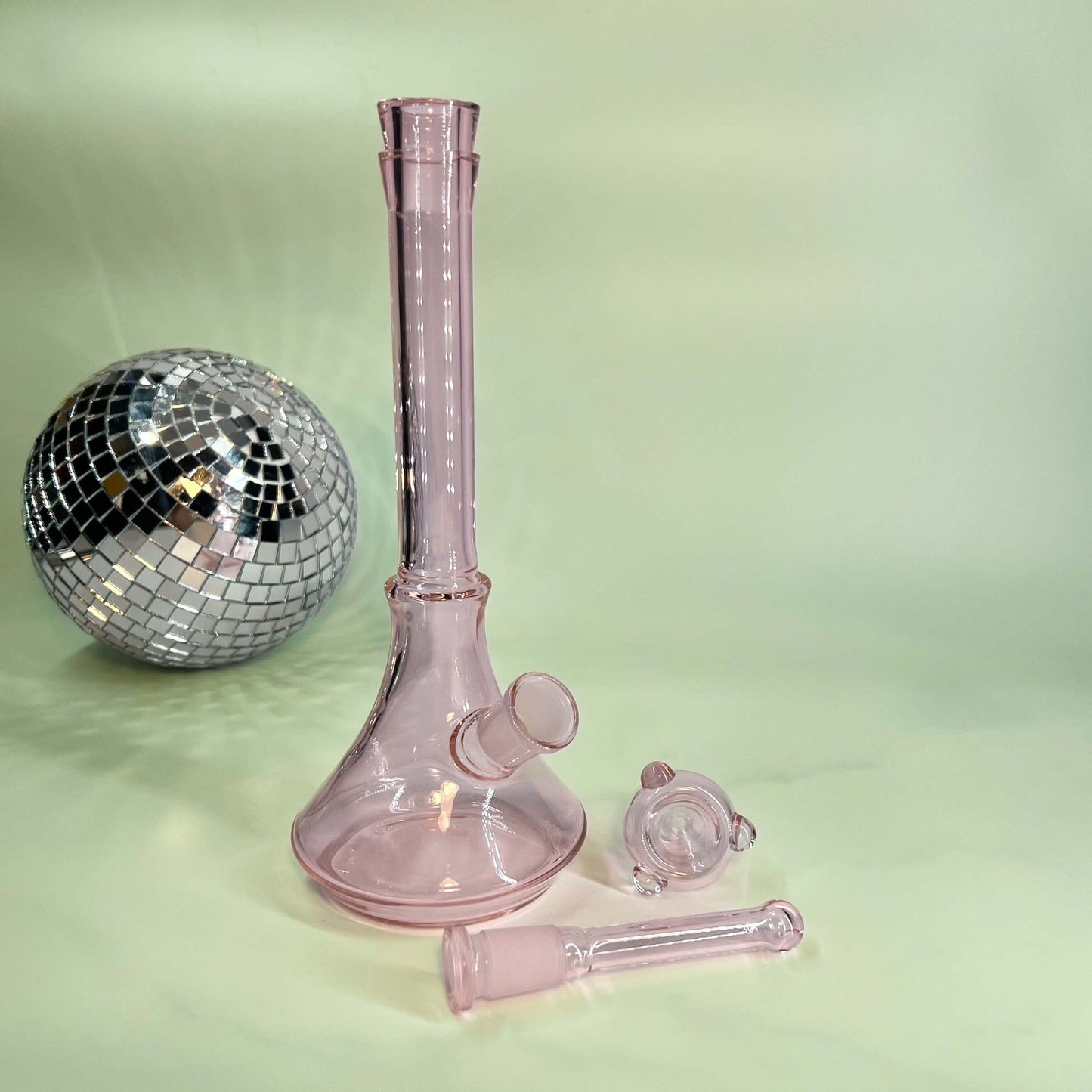 Pink Glass Bong