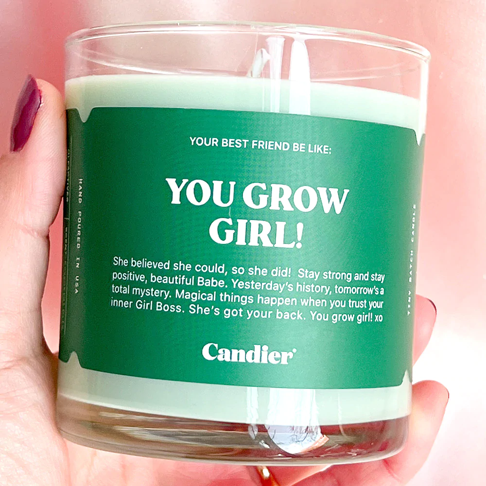 You Grow Girl Candle