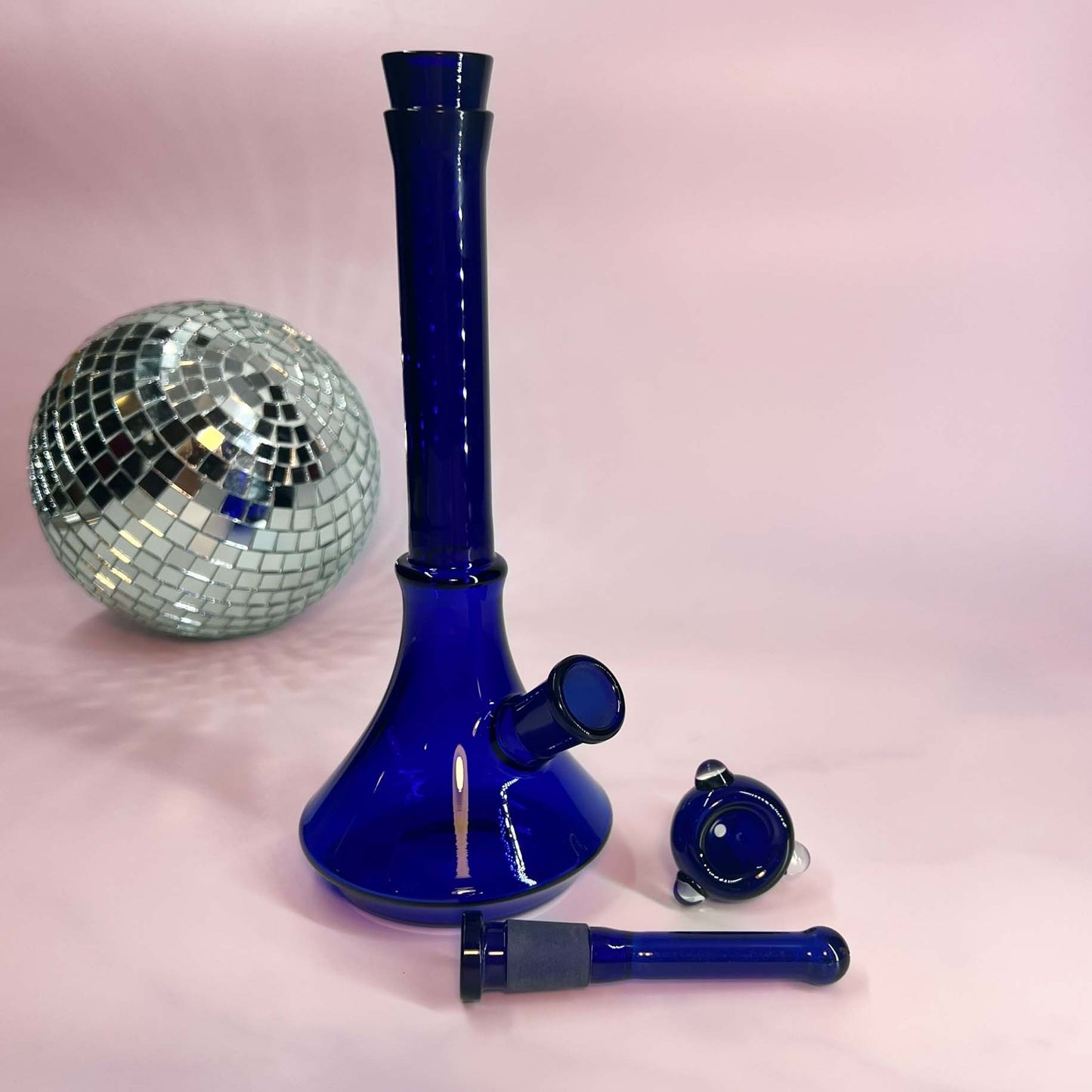 Blue Glass Bong