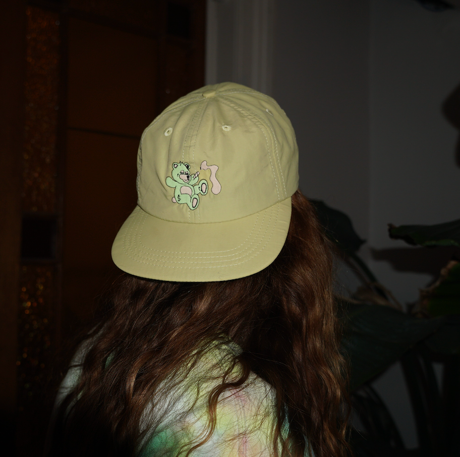 Chilltown Bear Green Tea Nylon Hat